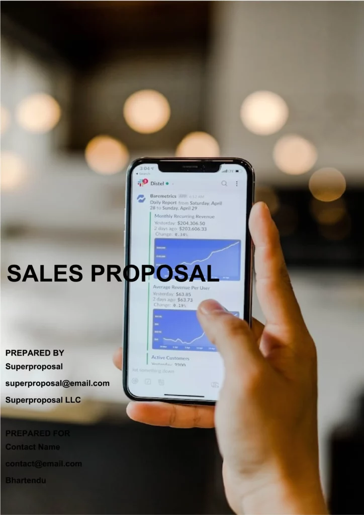 Sales Proposal Template Free PDF Template Sales Proposal Template Free PDF Template